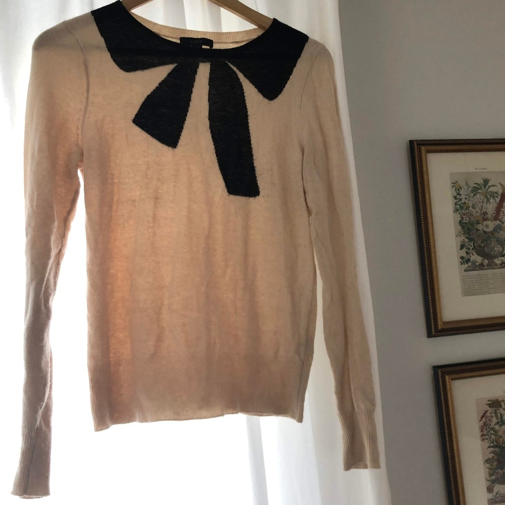 Jcrew Bow Sweater